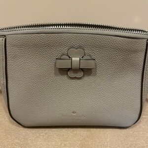 Kate Spade Talia Leather Zip Crossbody Purple